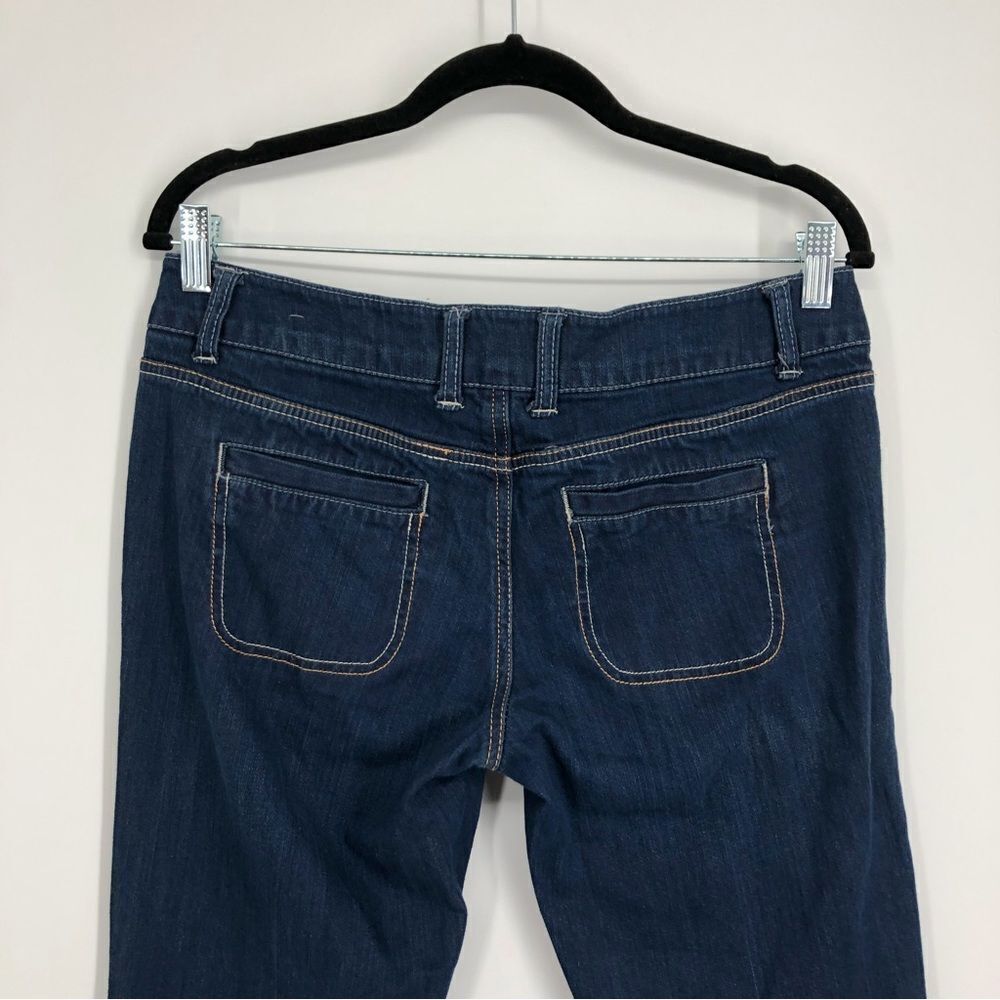 Aeropostale Carlie Super Flare Jeans Dark Wash Size 7/8 - Picture 4 of 10